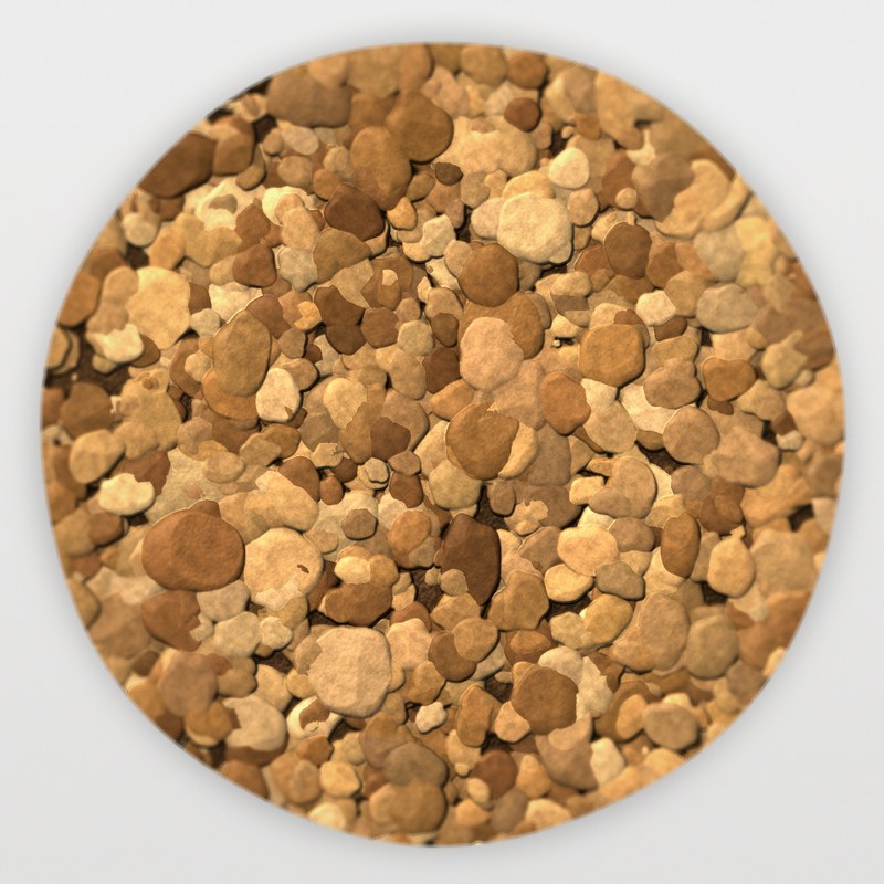 Express Carmel 1/2 inch screened landscape rock