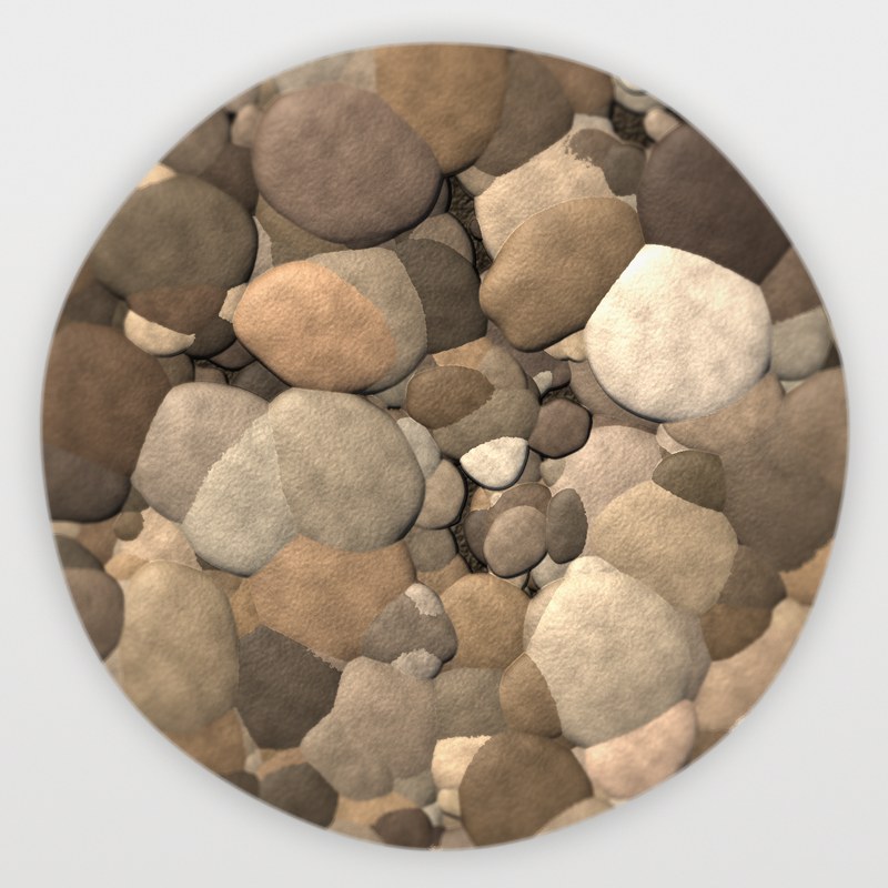 River Rock 1 1/2 to 3 inch landscape rock