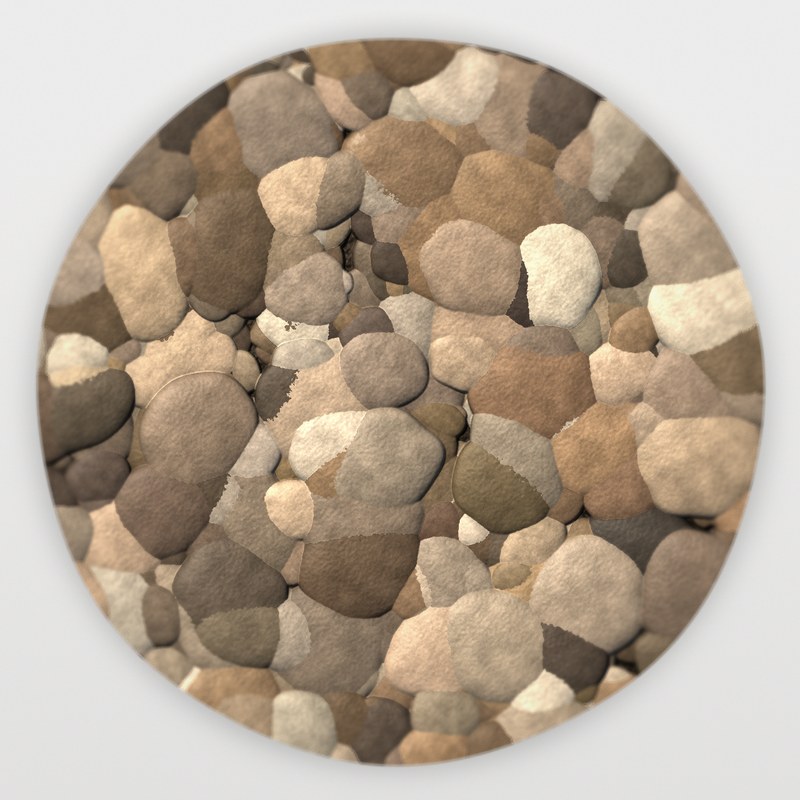 River Rock 3/4 to 1 1/2 inch landscape rock