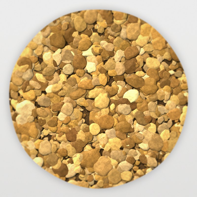 Santa Fe Gold 1/2 inch screened landscape rock