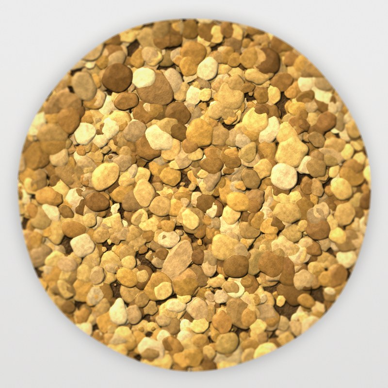 Santa Fe Gold 3/8 inch screened landscape rock
