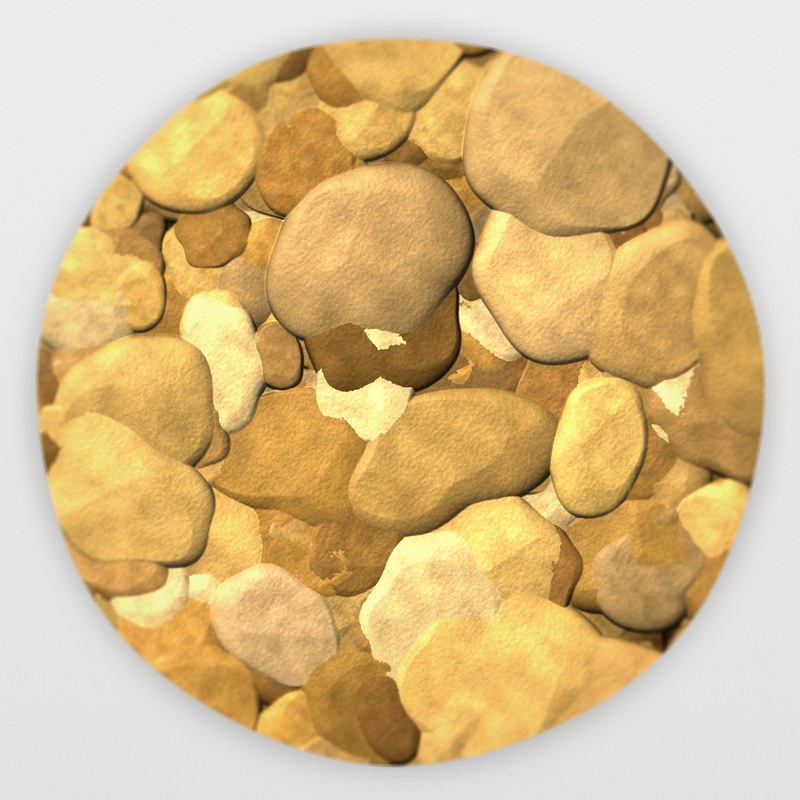 Santa Fe Gold rip rap 4 to 8 inch landscape rock