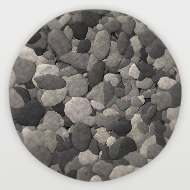 Santa Fe Grey Slate Mix 1 to 1/2 inch construction aggregate