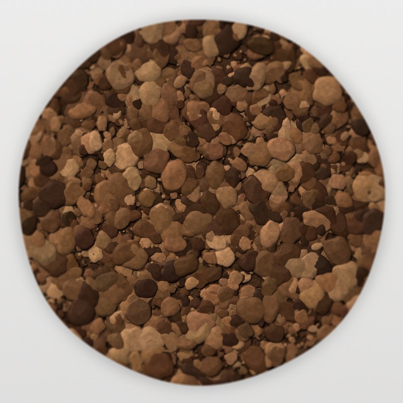 Table Mesa Brown 3/8 inch minus landscape rock