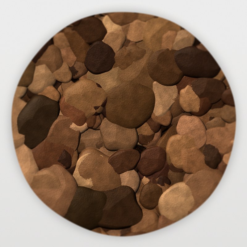 Table Mesa Brown rip rap landscape rock